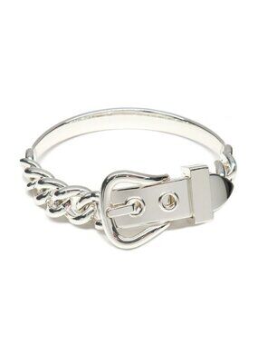 Hermes Bracelet Book le Series Inflexible 17 Silver